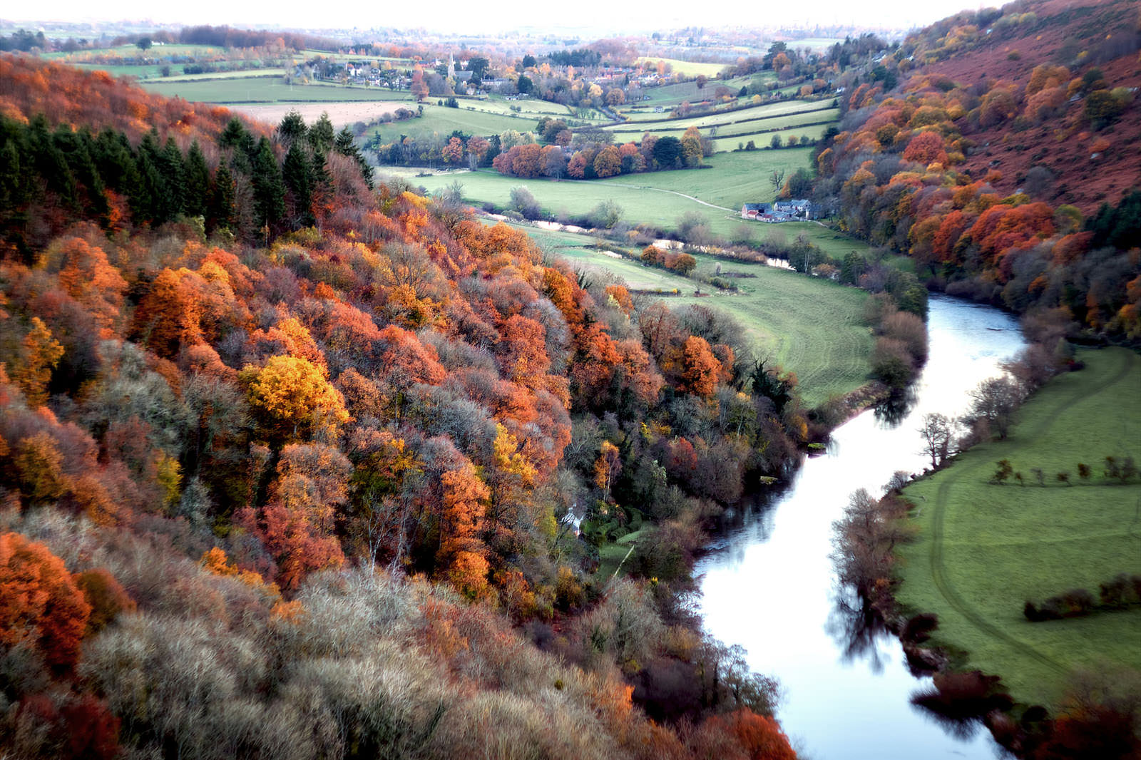 View From Yat Rock, Gloucestershire